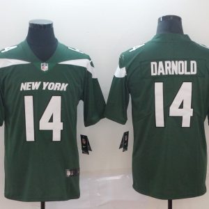 Men's New York Jets #14 Sam Darnold Green Vapor Untouchable Limited Stitched Jersey