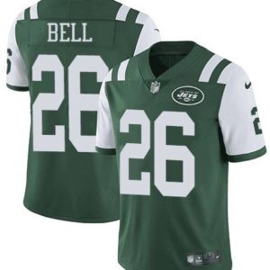 Nike New York Jets 26 Le'Veon Bell Green Vapor Untouchable Limited Men Jersey