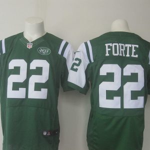 Nike New York Jets #22 Forte Green Elite Jersey