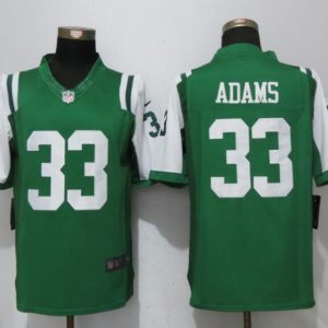 Nike New York Jets 33 Adams Green Limited Jersey