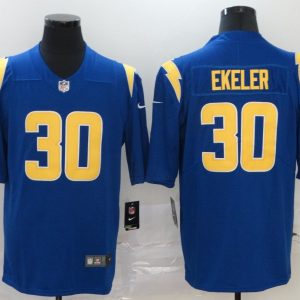 Men's Los Angeles Chargers #30 Austin Ekeler Royal 2020 Color Rush Limited Jersey
