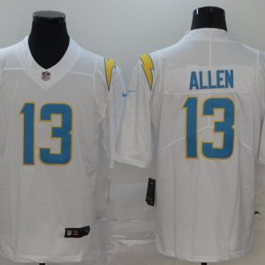 Men's Los Angeles Chargers #13 Keenan Allen 2020 White Vapor Untouchable Limited Jersey
