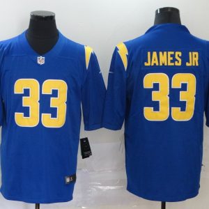 Nike Los Angeles Chargers #23 Derwin James Blue Color Rush Limited Jersey