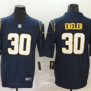 Men's Los Angeles Chargers #30 Austin Ekeler 2020 Navy Vapor Untouchable Limited Jersey