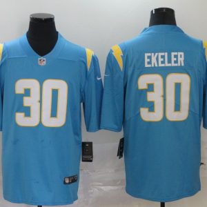 Men's Los Angeles Chargers #30 Austin Ekeler 2020 Blue Vapor Untouchable Limited Jersey
