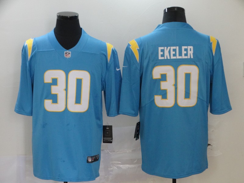 Men's Los Angeles Chargers #30 Austin Ekeler 2020 Blue Vapor Untouchable Limited Jersey