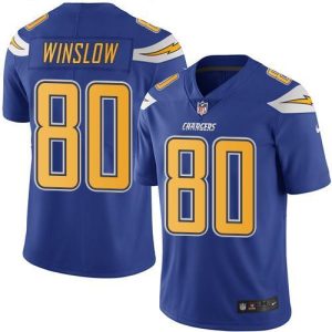 NFL San Diego Chargers #80 Winslow Color Rush Limited Jersey