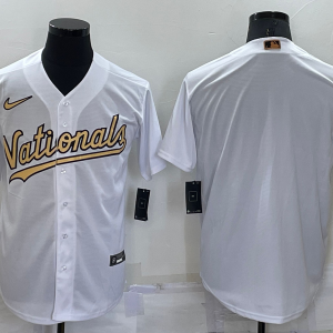 MLB Washington Nationals Blank Charcoal 2022 All-Star Jersey