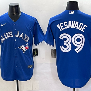 MLB Toronto Blue Jays #39 Yesavage Blue Game Nike Jersey