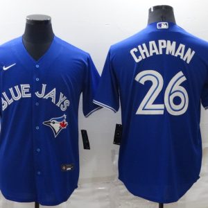 MLB Toronto Blue Jays #26 Chapman Blue Game Nike Jersey