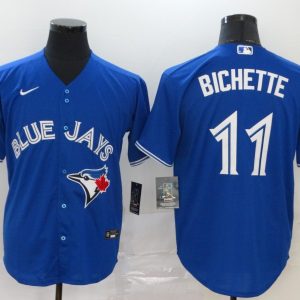 MLB Toronto Blue Jays #11 Bichette Blue Game Nike Jersey