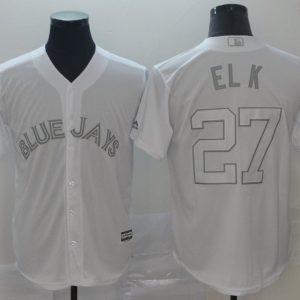 MLB Blue Jays  #27 Vladimir Guerrero Jr. El K White 2019 Players Weekend Player Men Jersey