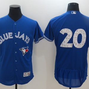 MLB Toronto Blue Jays #20 Spring Trainging Jersey