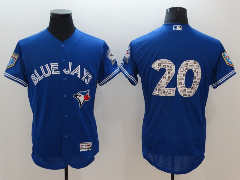MLB Toronto Blue Jays #20 Blue 2018 Jersey