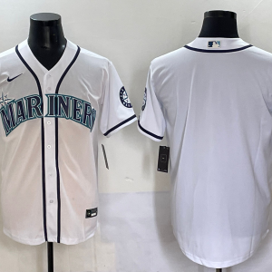 MLB Seattle Mariners #24 Ken Griffey White Game Nike Jersey