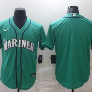 MLB Seattle Mariners Blank Green Game Nike Jersey
