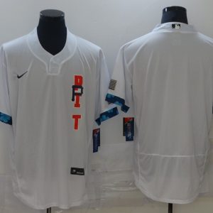 MLB Miami Marlins Blank White All-Star Flex Base Elite Jersey