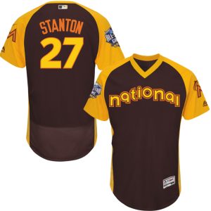 MLB Miami Marlins #27 Stanton 2016 All Star Jersey