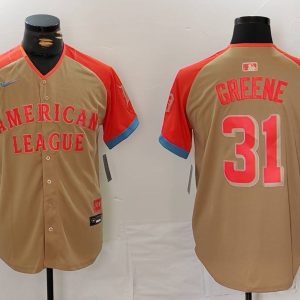Men's Detroit Tigers #31 Greene 2024 All-Star Stitched Jersey
