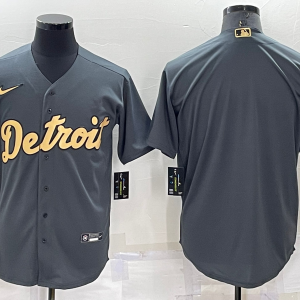 MLB Detroit Tigers Blank Charcoal 2022 All-Star Jersey