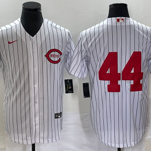 MLB Cincinnati Reds #44 Elly De La Cruz White Field Of Dreams Cool Base Stitched Jersey