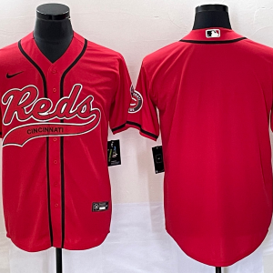 MLB Cincinnati Reds Blank Red Stitched Baseball Jersey