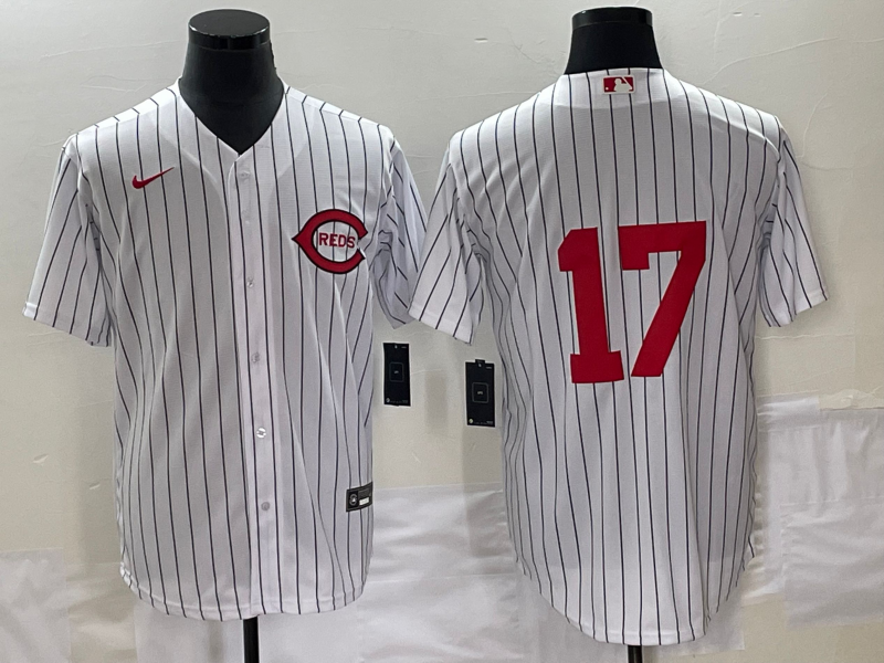 MLB Cincinnati Reds #17 Stuart Fairchild White Field Of Dreams Stitched Baseball Jersey