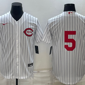 MLB Cincinnati Reds #5 Johnny Bench 2022 White Field Of Dreams Jersey
