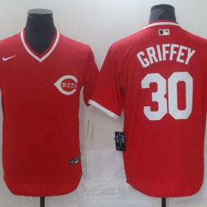 MLB Cincinnati Reds #30 Griffey Red Game Nike Jersey