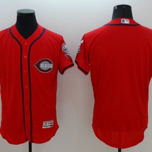 MLB Cincinnati Reds Blank Red Elite Jersey