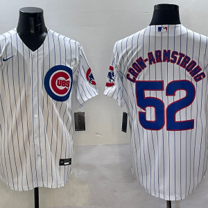 Men's Chicago Cubs #52 Pete Crow-Armstrong White Alternate Limited Jersey