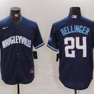 MLB Chicago Cubs #24 Bellinger City Connect Wrigleyville Nike Jersey