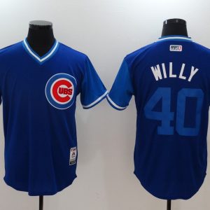 MLB Chicago Cubs #40 Milly2021 White All-Star Jersey