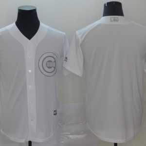 MLB Cubs Blank White 2019 Players Weekend Player Men Jersey