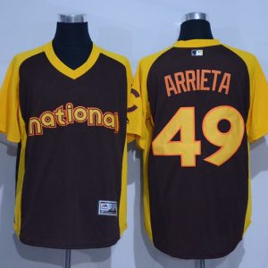 MLB Chicago Cubs #49 Arrieta 2016 All Star Jersey
