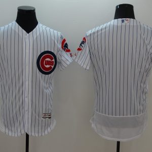 MLB Chicago Cubs Blank White Elite Jersey