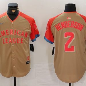 MLB Baltimore Orioles #2 Gunnar Henderson 2024 MLB All-Star Game Jersey