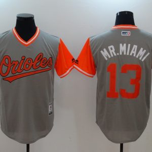 MLB Baltimore Orioles All Rise Black Pullover Jersey