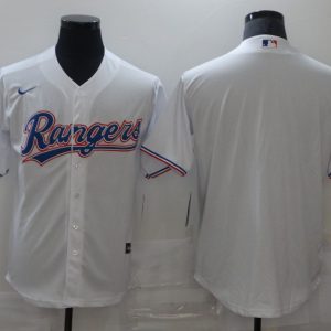 MLB Texas Ranger Blank White Game Nike Jersey