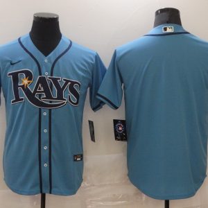 MLB Tampa Bays Rays Blank Blue Game Nike Jersey