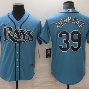 MLB Tampa Bays Rays #39 Kiermaier Blue Game Nike Jersey