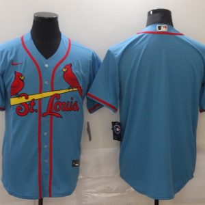 MLB St. Louis Cardinals Blank Blue Game Nike Jersey
