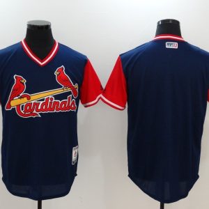 MLB St.Louis Cardinals Blank All Rise Grey Pullover New Jersey