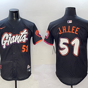 Men's San Francisco Giants #51 Jung Hoo Lee 2025 City Connect Limited Jersey