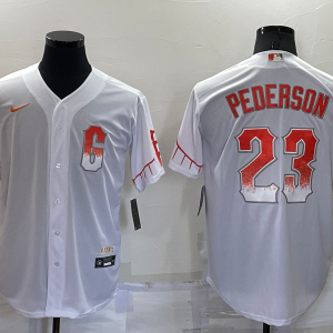 MLB San Francisco Giants #23 Pederson White City Connect Game Jersey