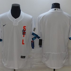 MLB San Francisco Giants Blank 2021 White All-Star Flex Base Elite Jersey