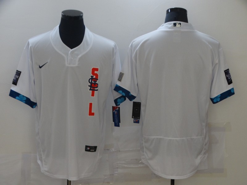 MLB San Francisco Giants Blank 2021 White All-Star Flex Base Elite Jersey