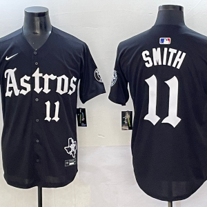 Men's New York Yankees #11 Anthony Volpe Black 'Gothic Fog Edition' Vapor Premier Limited Jersey