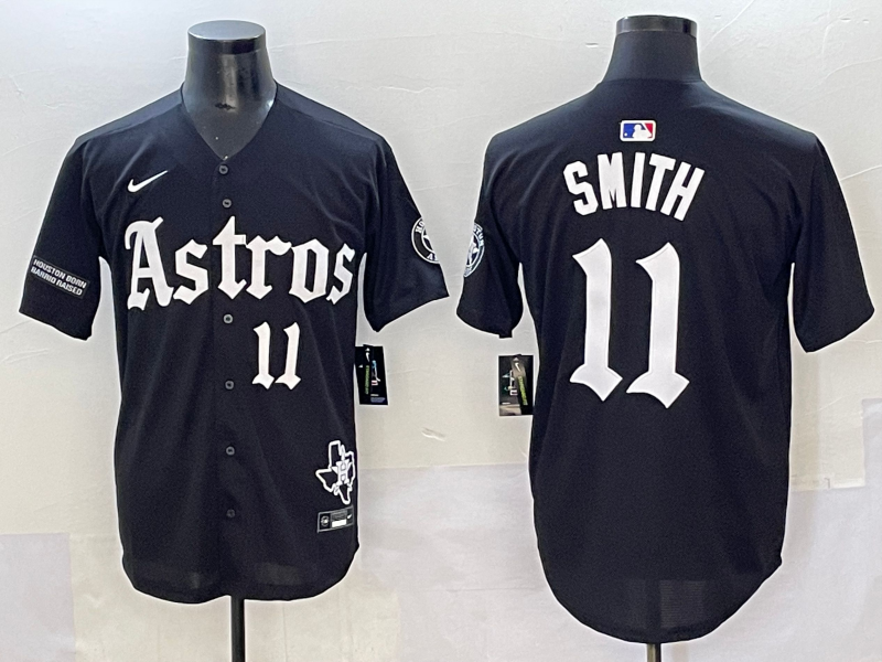 Men's New York Yankees #11 Anthony Volpe Black 'Gothic Fog Edition' Vapor Premier Limited Jersey