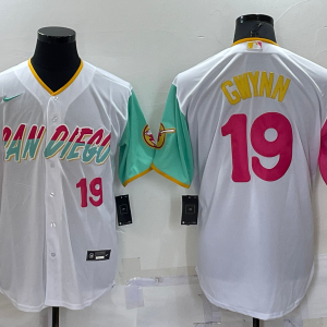 MLB San Diego Padres #19 Tony Gwynn White 2022 City Connect Jersey